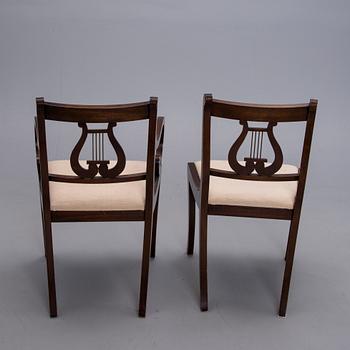 STOLAR, 10+2 st, empirestil, 1900-talets slut.