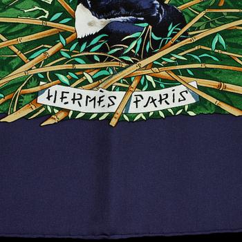 SCARF, siden, "Sichuan", design Robert Dallet, Hermès, Paris.