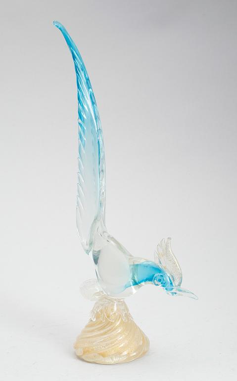 FIGUR, glas, Murano, 1900-talets mitt.