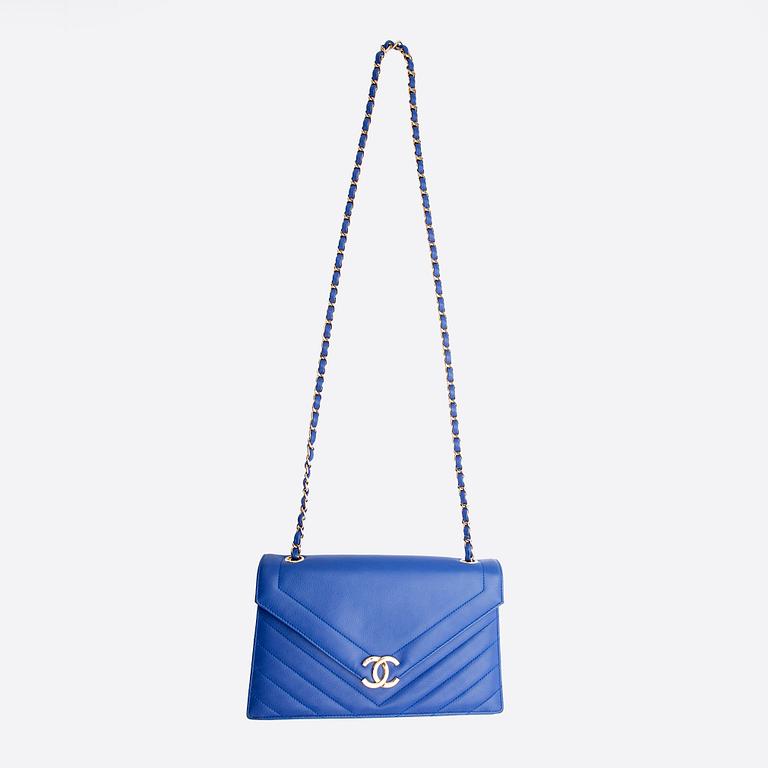 Chanel, Bag, "Chevron Envelope Bag", 2019/2020.