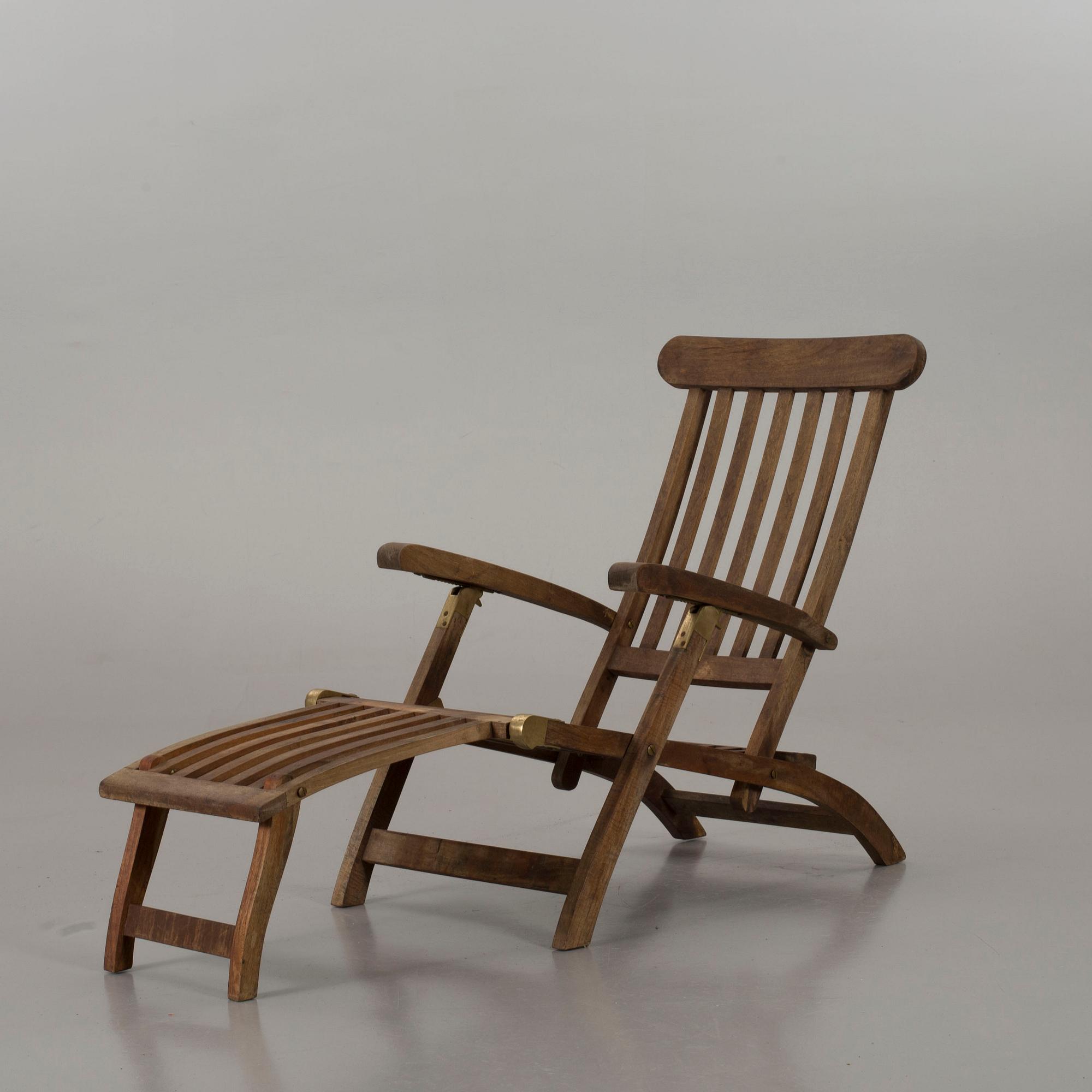 DÄCKSTOL, teak, Scandinavian Design, Jutlandia. Brickmärkt.
