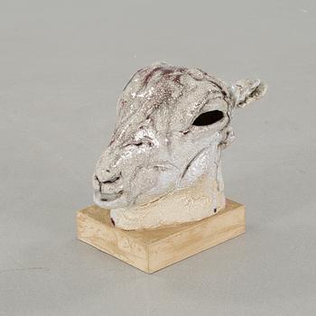 HERTHA HILLFON, sculpture, stoneware, signed and dated 1974.