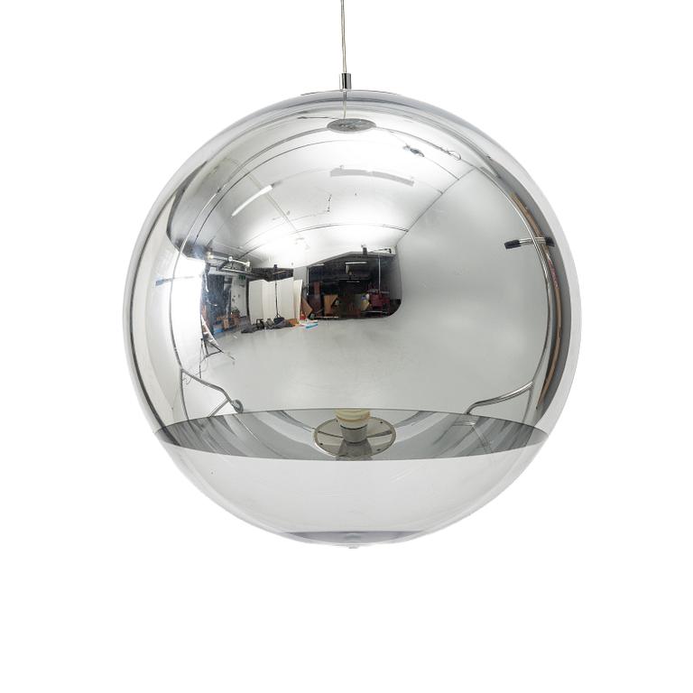 Tom Dixon, A 'Mirror ball' ceiling lamp, 2000's.