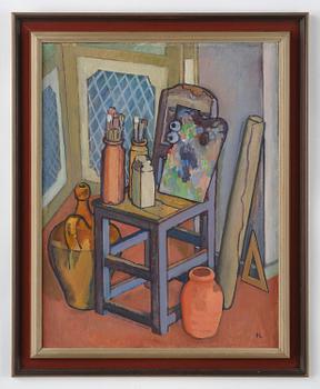 Hilding Linnqvist, "Målarens attribut".