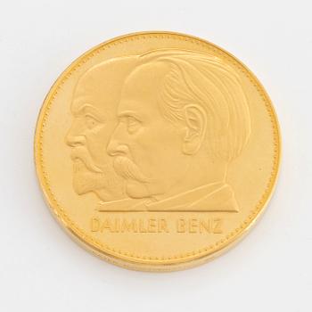 DAIMLER BENZ,gold medal.