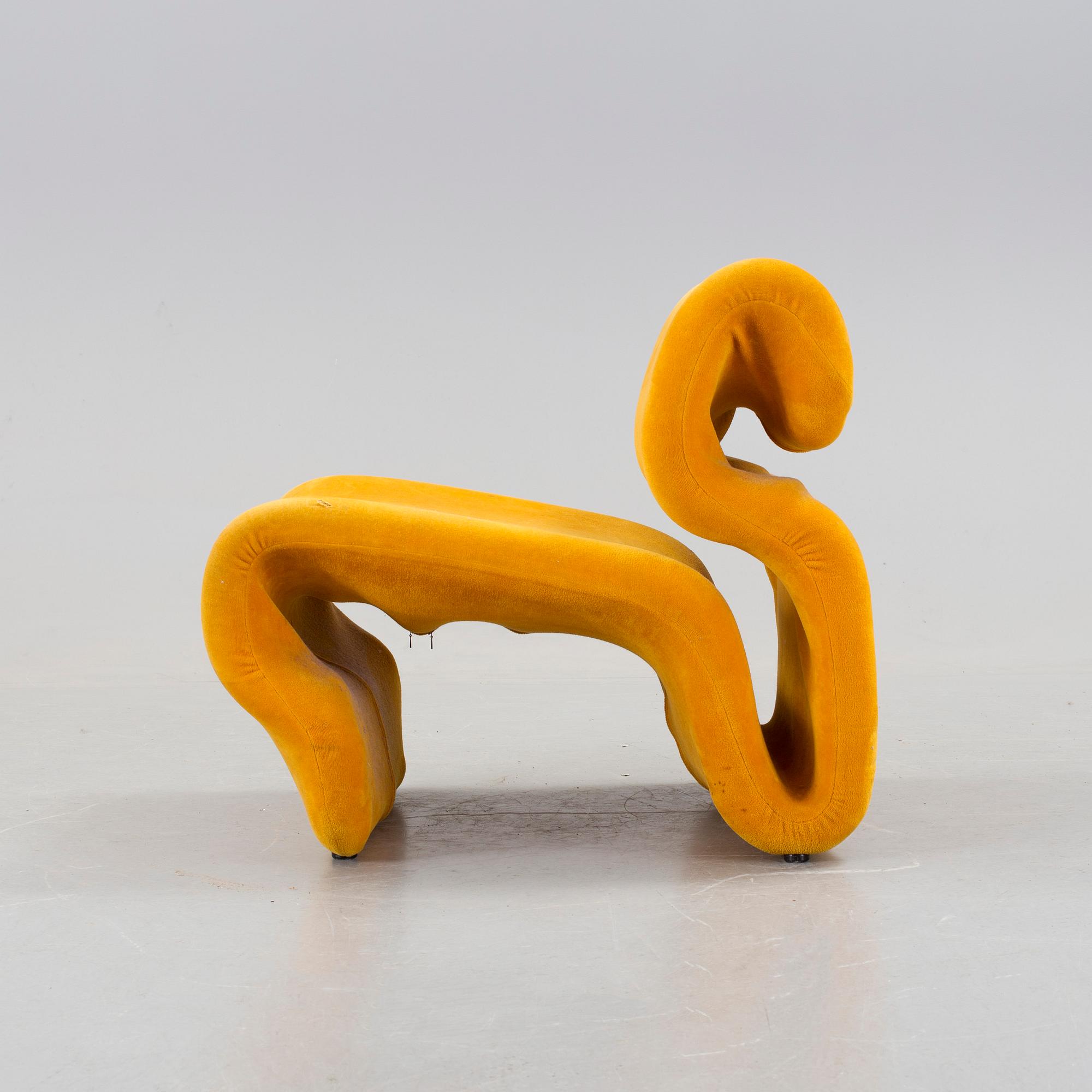 JAN EKSELIUS, fåtölj "Etcetera" för JOC möbler. Formgiven 1970.