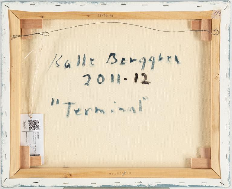 KALLE BERGGREN, canvas, signed and dated 2011-12 on verso.