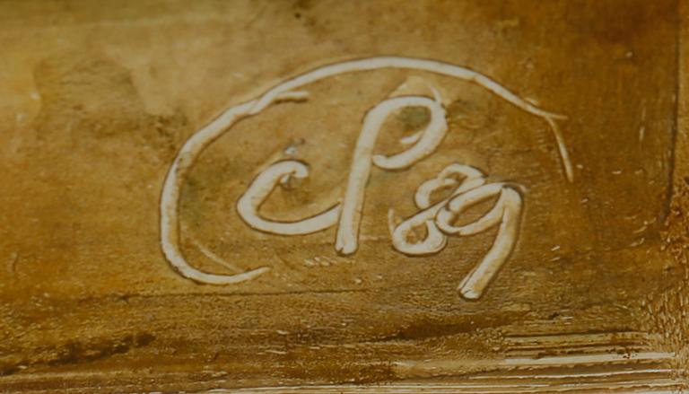 CORNELIU PETRESCU, blandteknik, monogramsignerad och daterad -89.