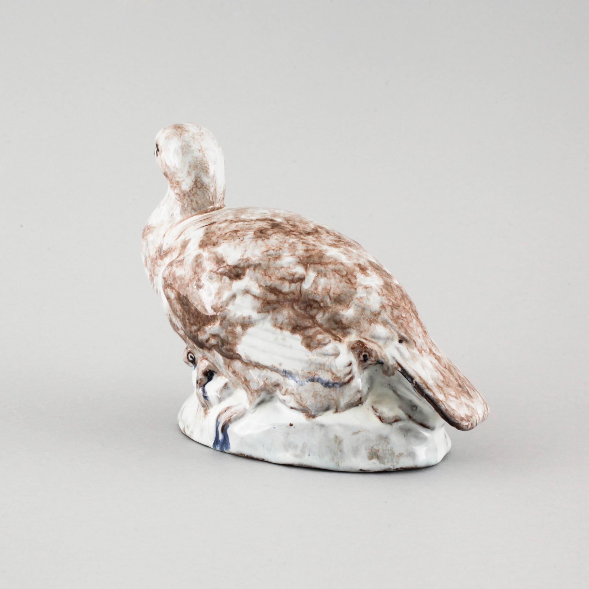 A ceramic sculpture by Gudmundur Einarsson, signed.