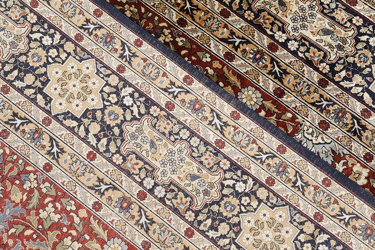 Matta, orientalisk, silke, 370 x 270 cm.