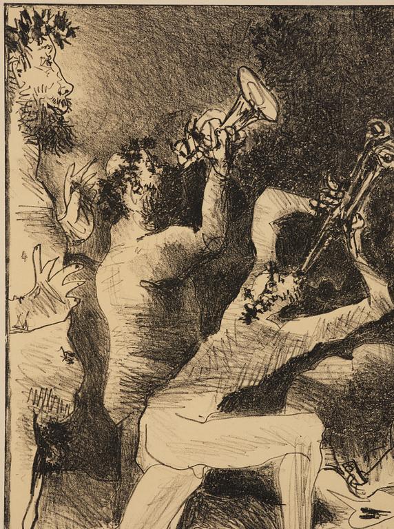 Pablo Picasso, efter, "La danse des faunes".
