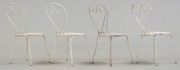 CAFÈSTOLAR, 4 st, 1900-tal.