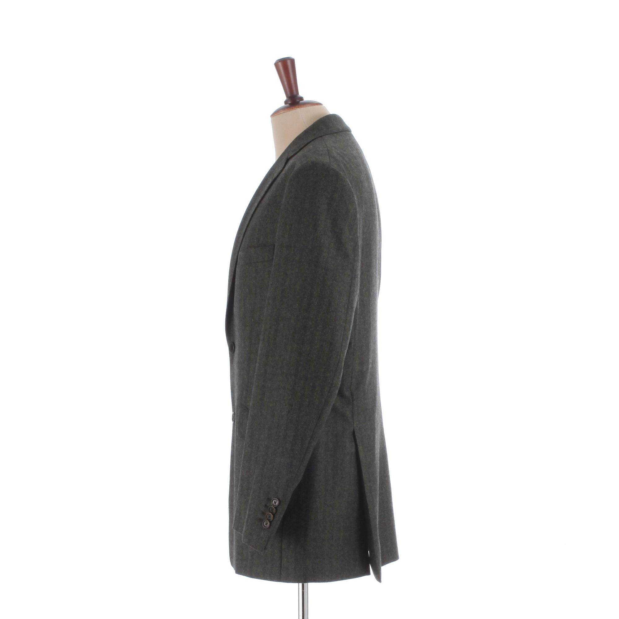 ROSE & BORN, a men's green wool jacket, size 54.