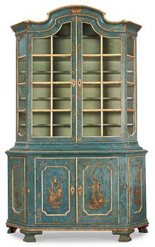 A Swedish Rococo 18th century cupboard.