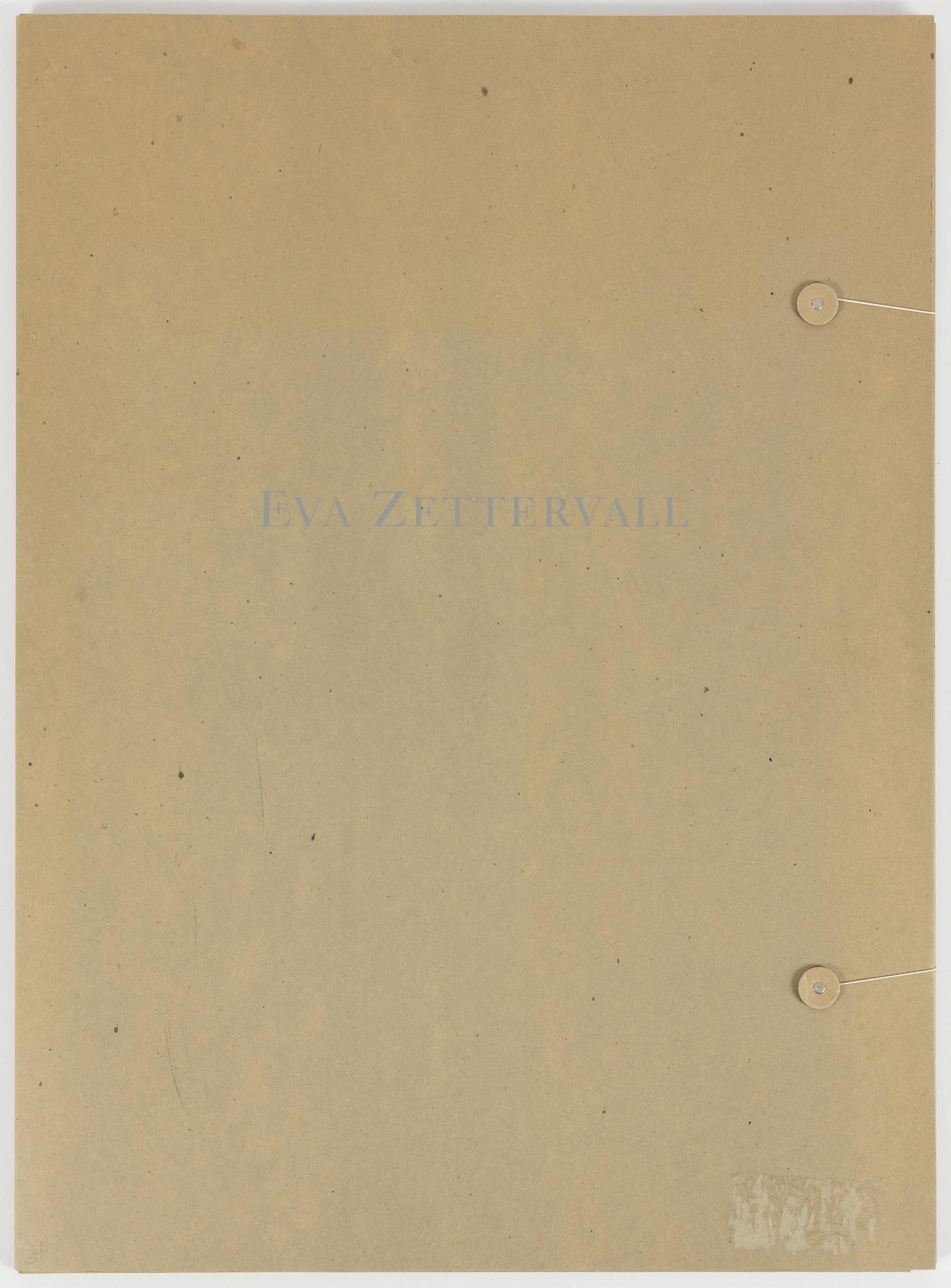 Eva Zettervall, complete portfolio with 4 screenprints in colours.