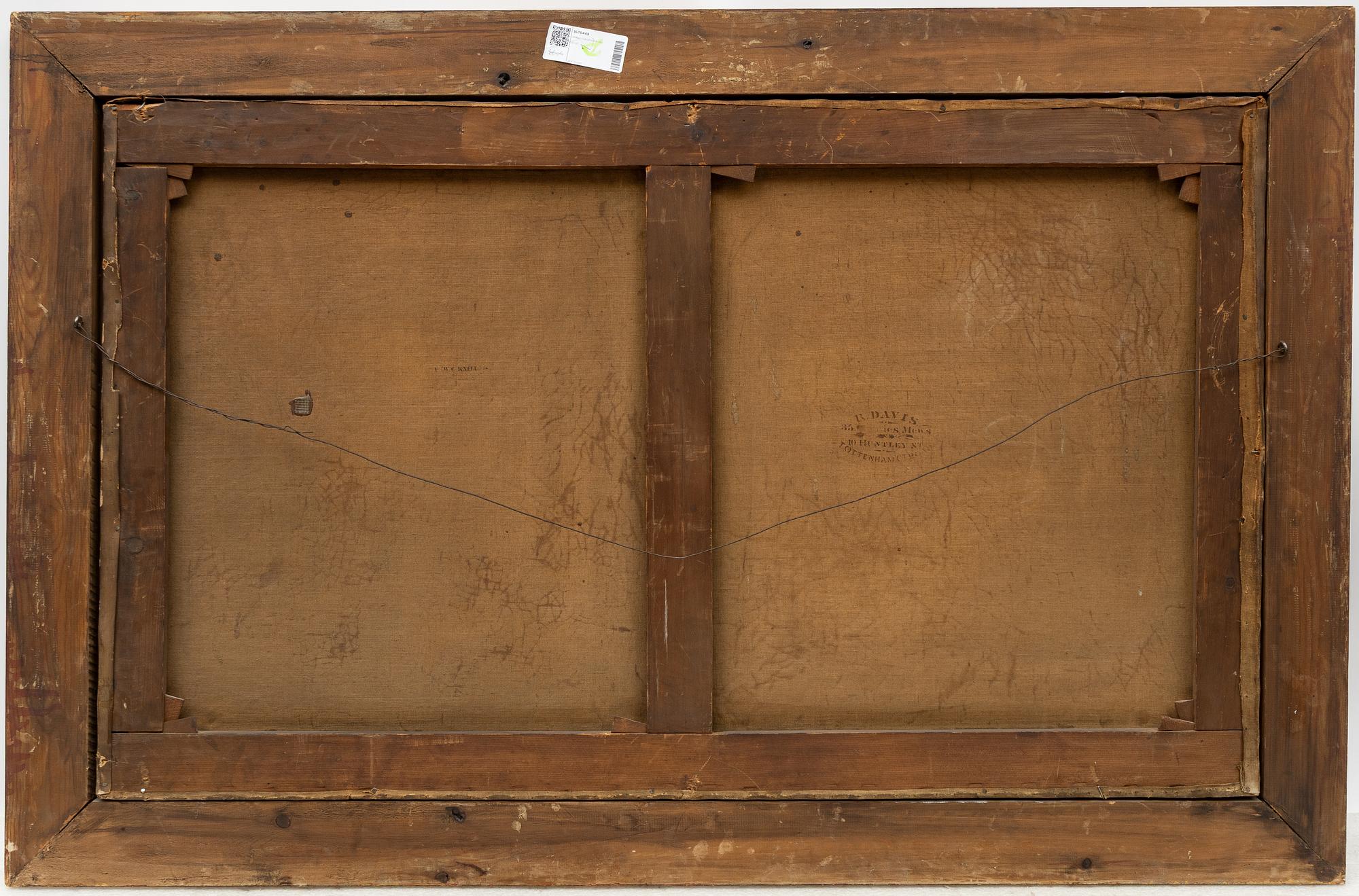 William Calcott Knell, attributed, Boats by the Coast.