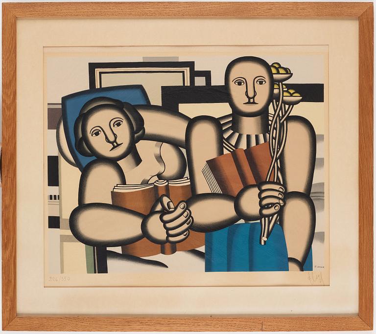 Fernand Léger After, "La lecture".