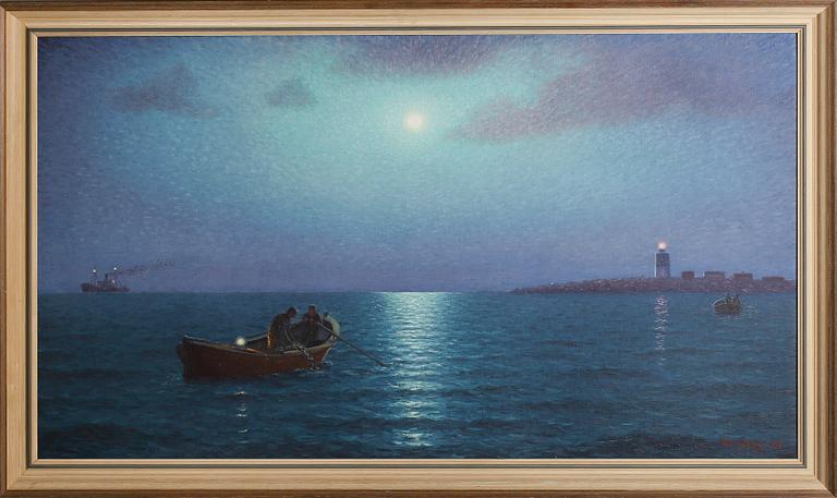 OTTO LINDBERG, olja på duk, signerad och daterad 1927.