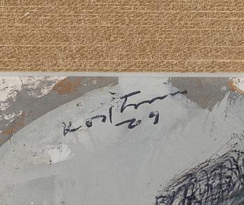 Unto Koistinen, mixed media, signed and dated -69.