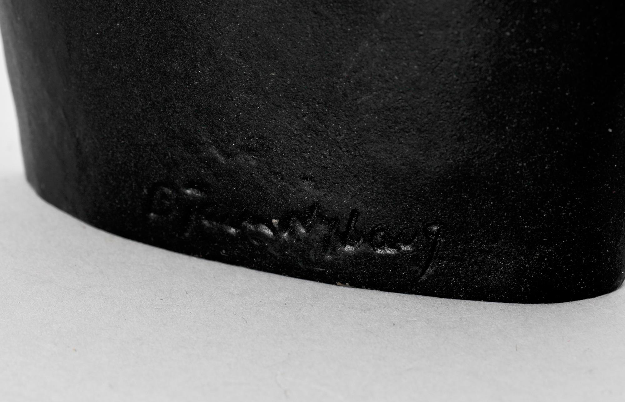 BJÖRN NYBERG, skulptur, metall. Sign.