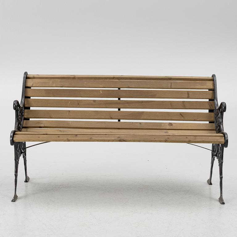 Trädgårdssoffa, 1900-tal.