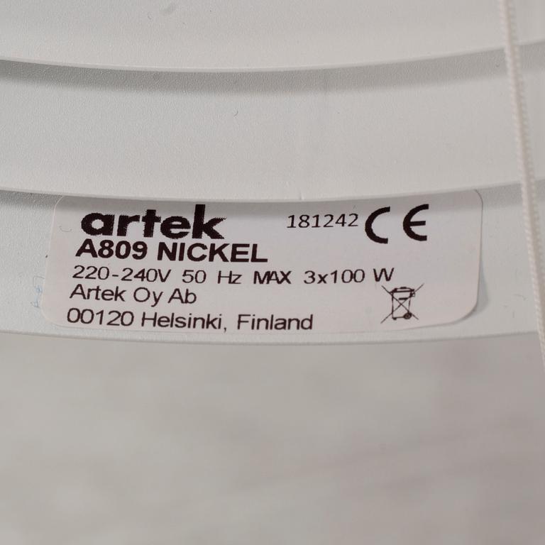 Alvar Aalto, golvlampa, modell A 809, Artek, formgiven 1959.