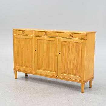 Carl Malmsten, a 'Herrgården' birch cupboard, Åfors Möbelfabrik.