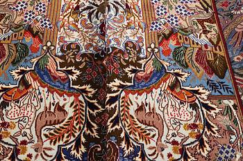 A carpet, Kashmar, ca 397 x 300 cm.