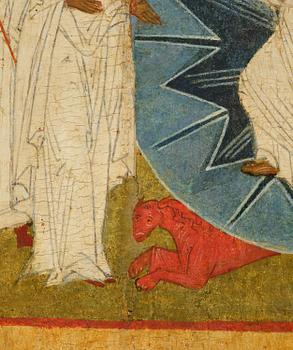 Ikon, "Alla heligas sabbat", Novgorodskolan ca 1500.