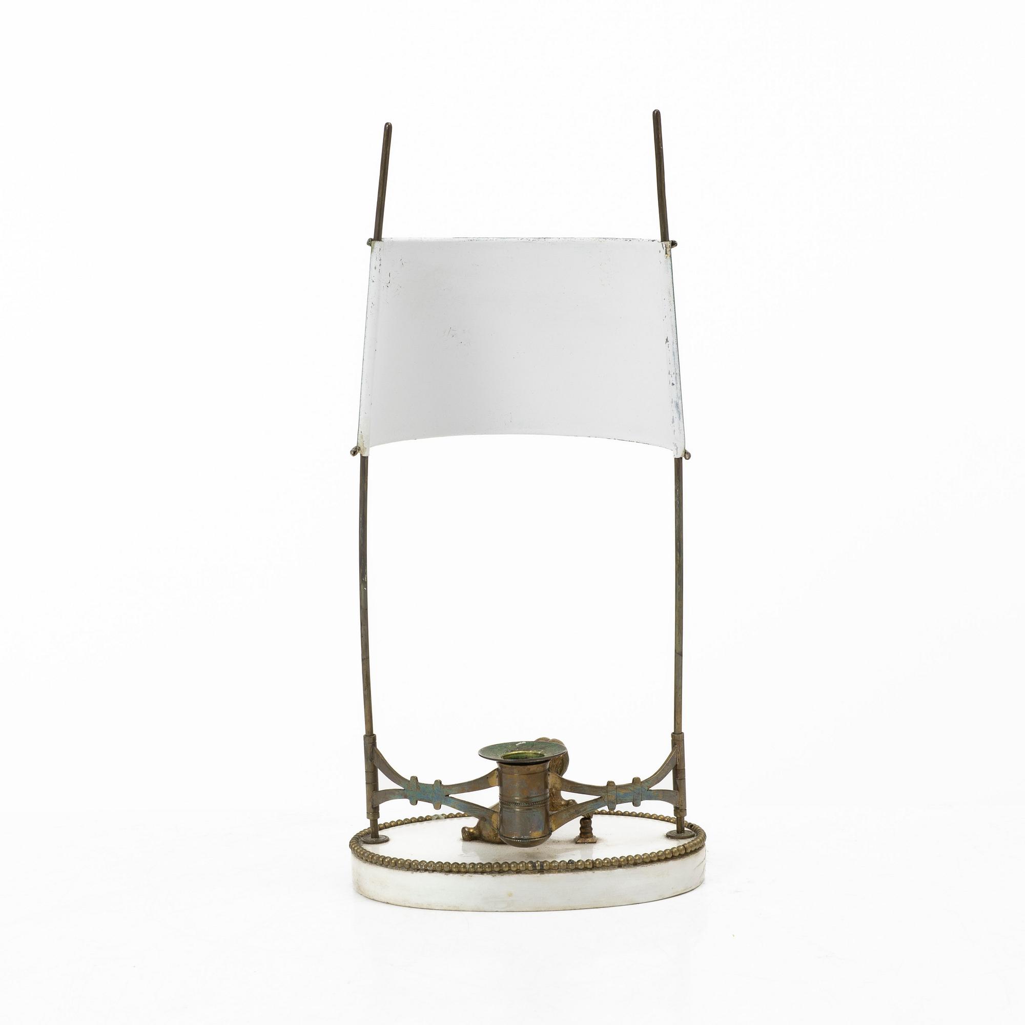 Table lamp, Empire, first half of the 19th century.