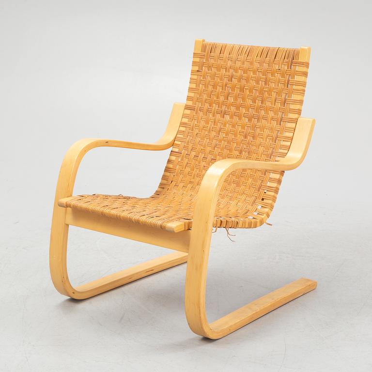 Alvar Aalto, fåtölj, modell 406, Artek.