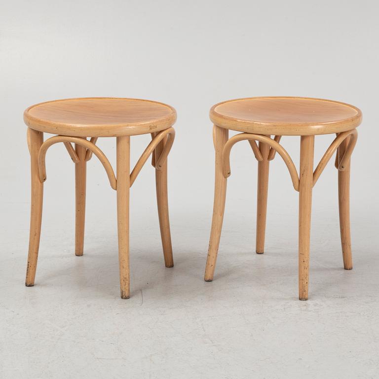 Stools, 6 pcs, "Stool No 60", TON.