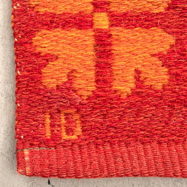 Ingrid Dessau, Rug machine-woven double-sided, signed "ID", approx. 197x130 cm.