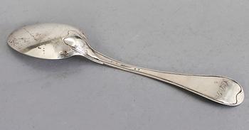 RAGUSKED, silver, Bengt Tornberg, Linköping, 1807. Vikt 150 g.