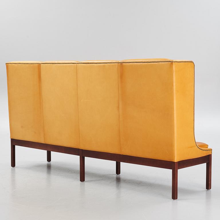 A leather sofa, Donan, Spain, 21st century.