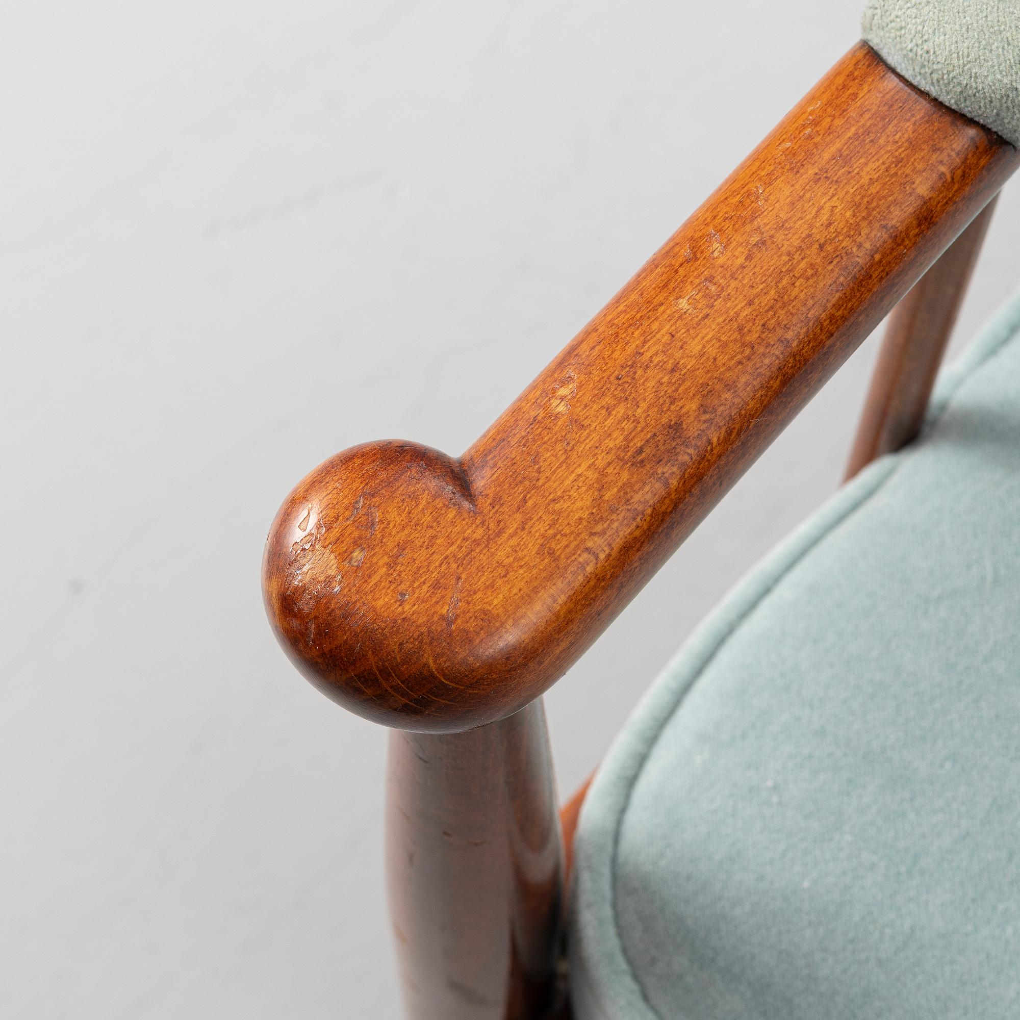 Kerstin Hörlin-Holmquist, a pair of 'Skrindan' armchairs, second half of the 20th century.