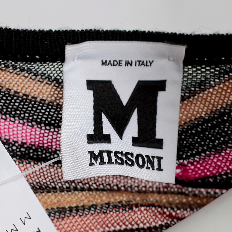 KLÄNNING, M Missoni, italiensk storlek 46.