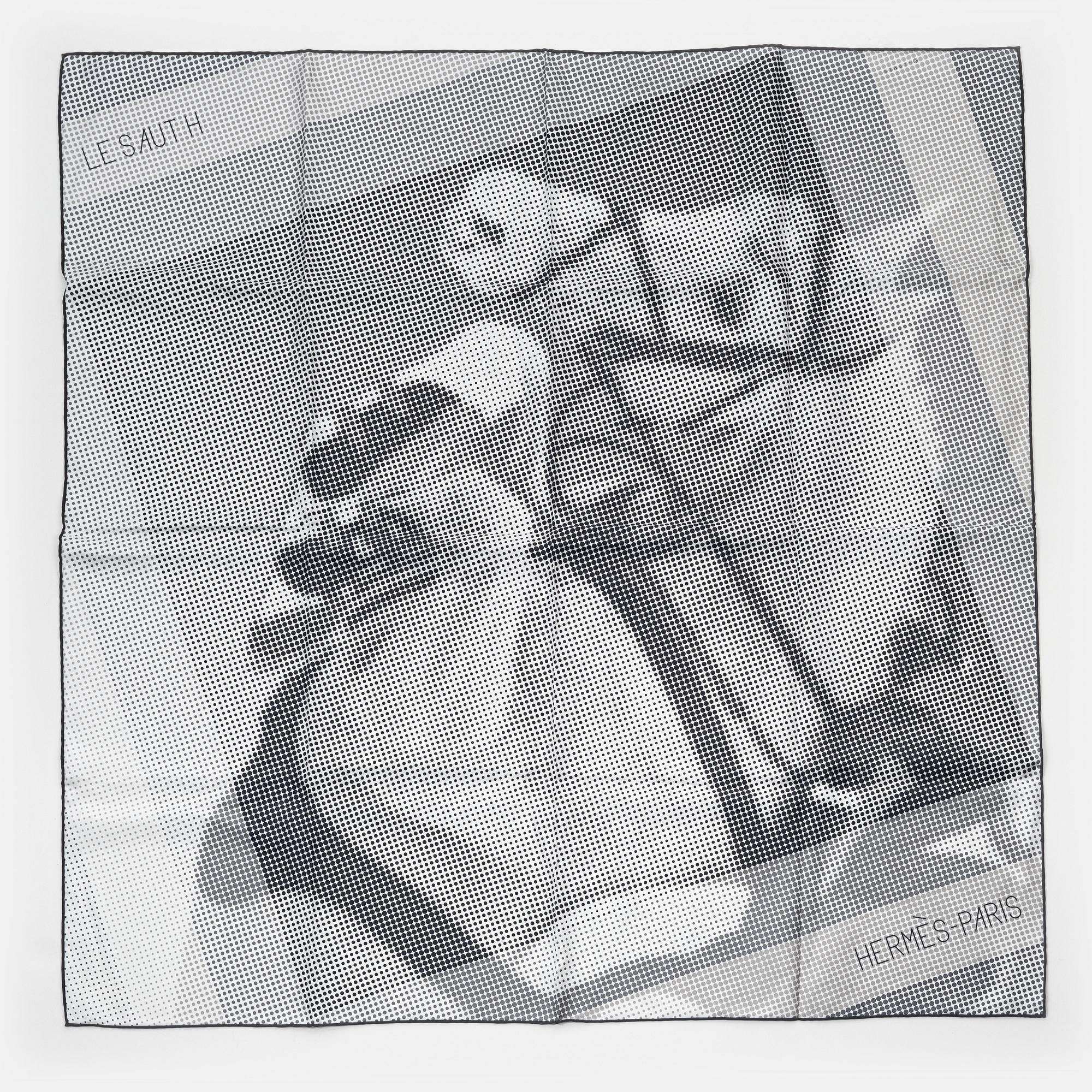 Hermès, scarf, "Le Saut H".