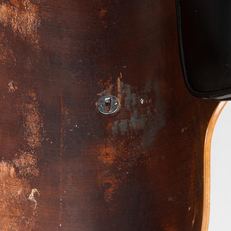 Charles and Ray Eames, a 1960s 'Lounge chair' and stool for Herman Miller.