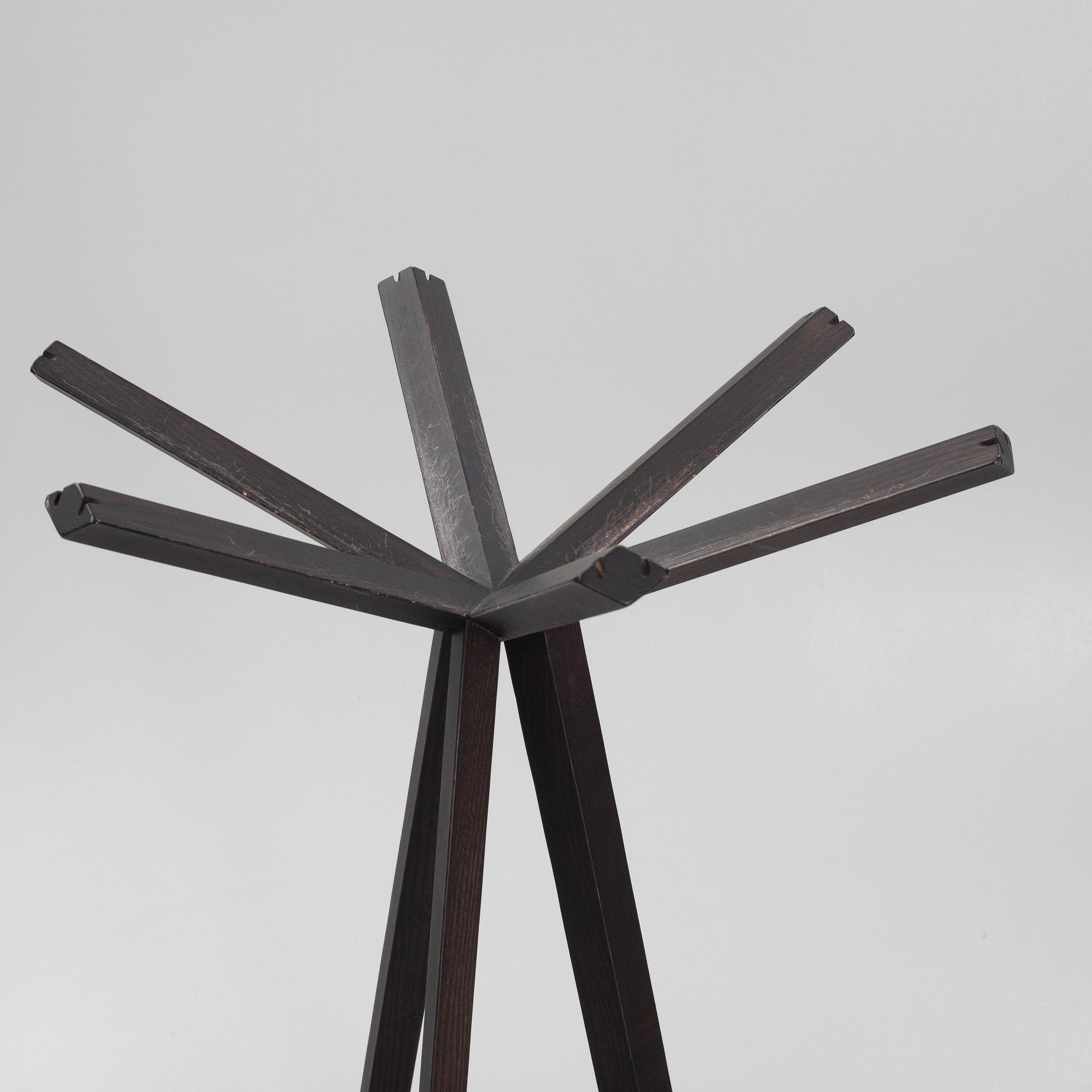 Nendo, a pair of 'Rokamura' coat hanger, De Padova, Italy.