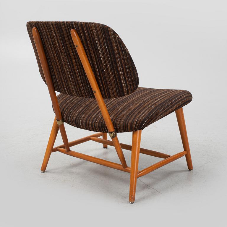 Alf Svensson, fåtölj, "TeVe", Bra Bohag, Studio Ljungs Industrier, 1950-tal.
