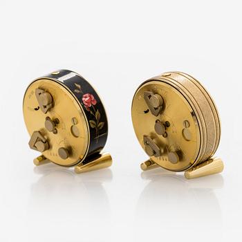 Herätyskellot, 2 kpl, Looping, 8-päivää.