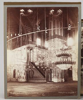 FOTOALBUM,   MEDELHAVSKRYSSNING 1905-06 MED KORVETTEN FREJA.