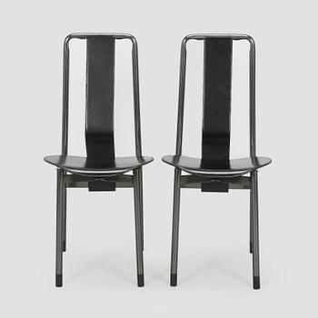 Achille Castiglioni, four 'Irma' chairs, Zanotta, Italy.