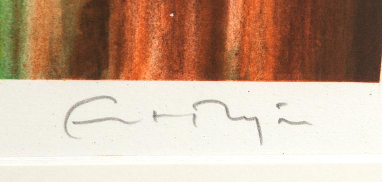 Ernst Billgren, "Äggvakt" – Ur portföljen "Vid vägens slut".