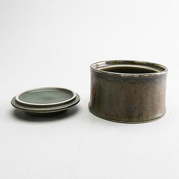 CARL-HARRY STÅLHANE, 3 stoneware pieces, Rörstrand.