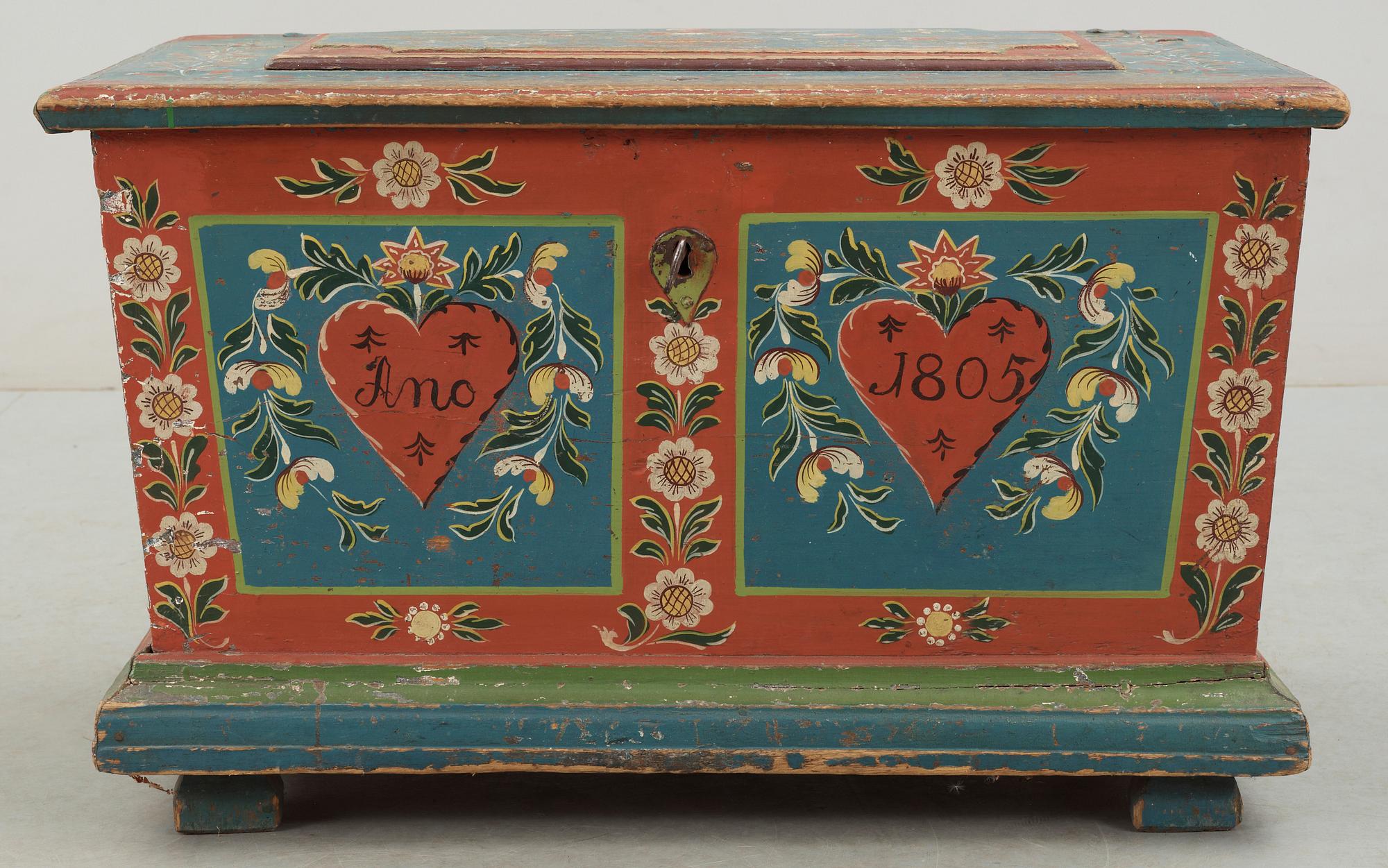 KISTA, allmoge, Delsbo, Hälsingland, märkt ano 1805.