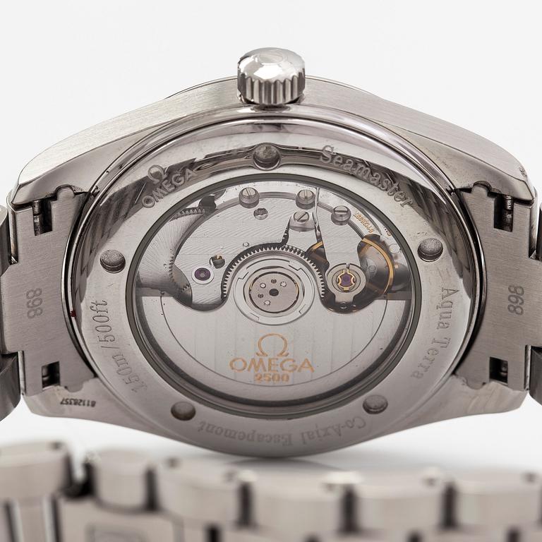 Omega, Seamaster, Aqua Terra, co-axial, 150m, wristwatch, 39 mm.
