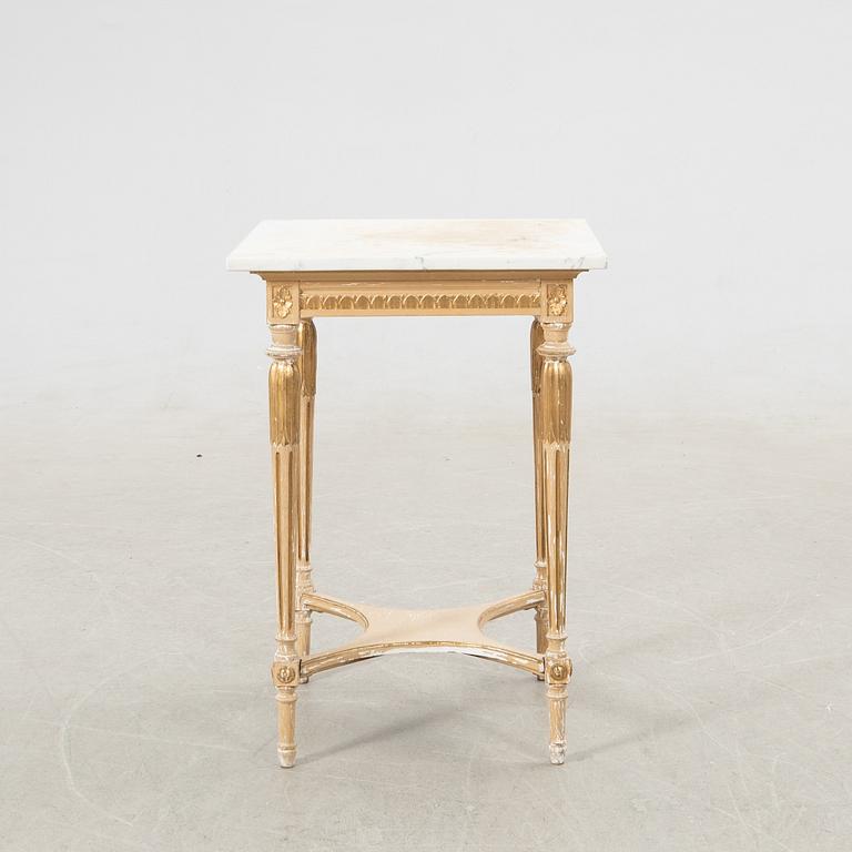 Side table/Pedestal Gustavian style first half of the 20th century.