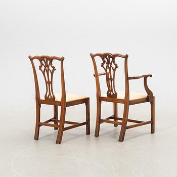 Dining group 11 dlrs England mid-20th century.